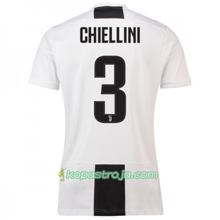 Billiga Fotbollströjor Juventus Chiellini 3 Hemma tröja 2018/19 Kortärmad